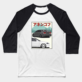 Honda Civic Baseball T-Shirt